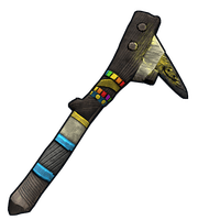 Two Faced Stone Pickaxe