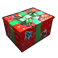 Festive Stickered Storage Box
