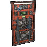 Cargo Heli Armored Door