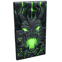 Toxic Dragon Metal Door