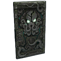 Tomb Of The Octopus Metal Door
