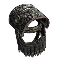 Black Alligator Helmet