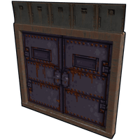 Pixel Armored Double Door