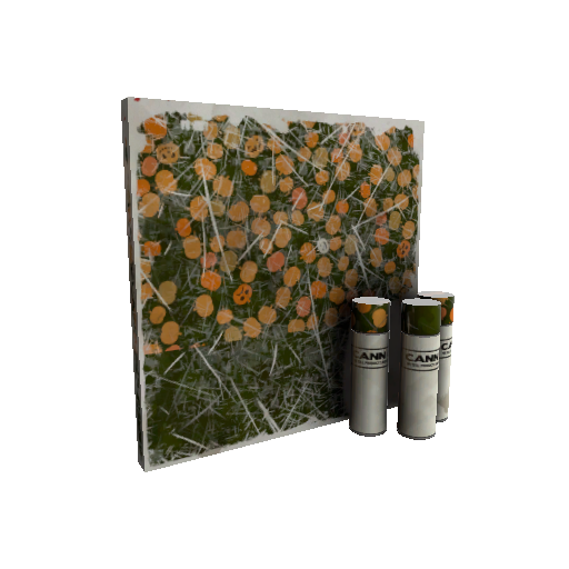 Strange Gourdy Green War Paint (Well-Worn)