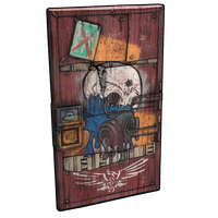 Meltdown Metal Door