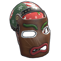 Naughty Gingerbread Facemask