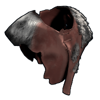 Grey Wolf Hide Poncho