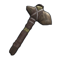 Fossil Tooth Hatchet