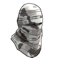 Arctic Protection Burlap Headwrap