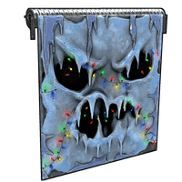 Ice Vortex Garage Door
