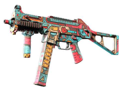 StatTrak™ UMP-45 | K.O. Factory (Well-Worn)