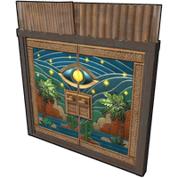 Oasis Sheet Metal Double Door